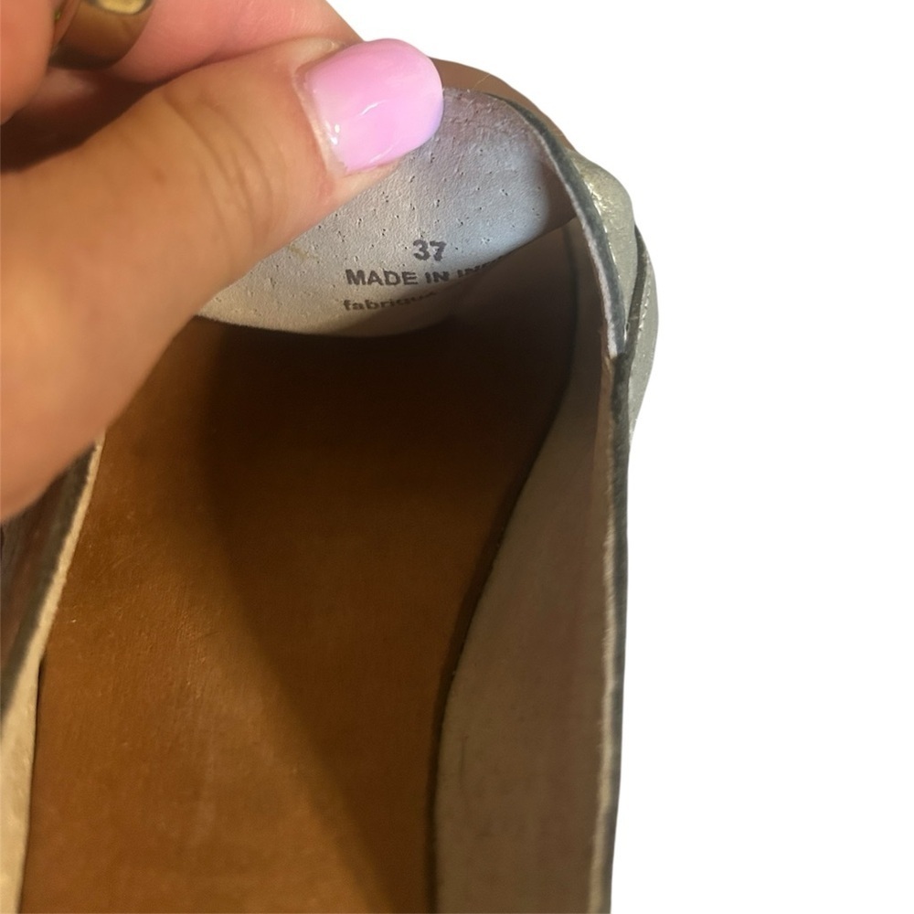 Free People Day Bird Metallic Sandals Silver - Picture 3 of 4